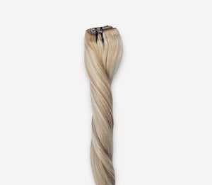 Hår trense extensions - Blonde Mix 27/613 - 100% ægte hår